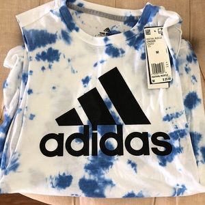 NWT tie dye sleeveless adidas tank